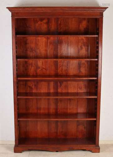 Cherry wood bookcase