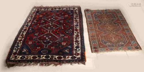 Two antique Persian rugs