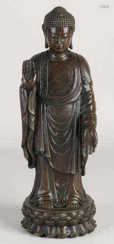 Chinese bronze buddha