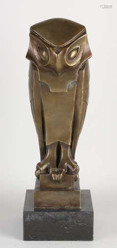 bronze owl