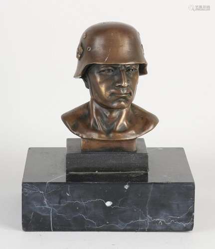 Bronze figure, Soldier