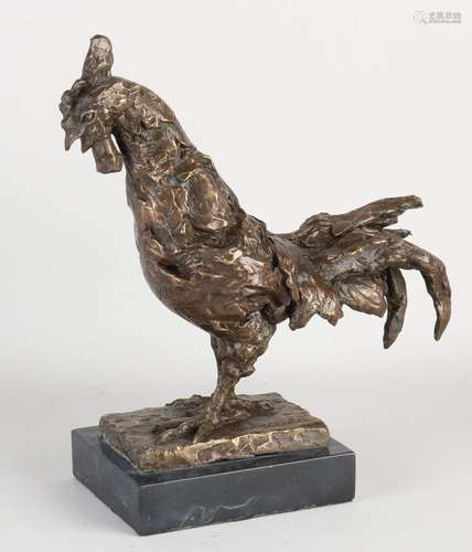 bronze rooster