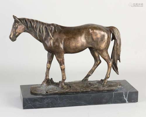 bronze horse