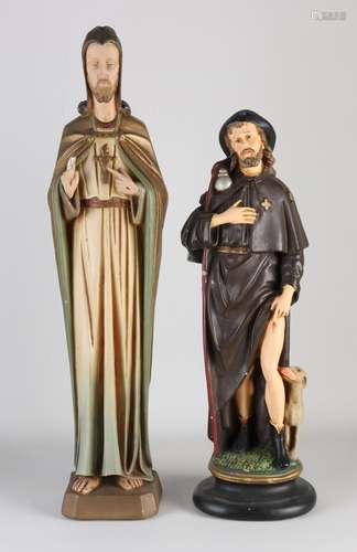 Two Holy statues