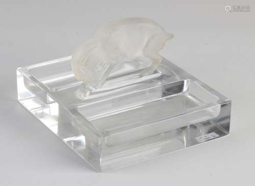 Lalique paperweight