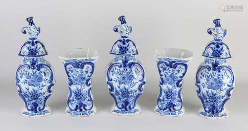 5-Piece Delft cabinet set