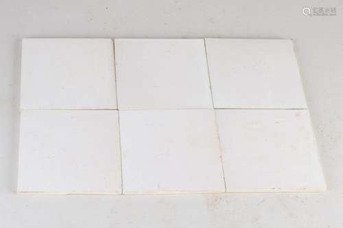 Lot (white) tiles (60 pcs.)