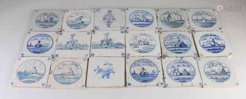 Lot of tiles (18 pcs.)