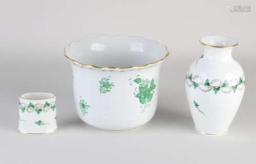 Lot Herend porcelain (3x)