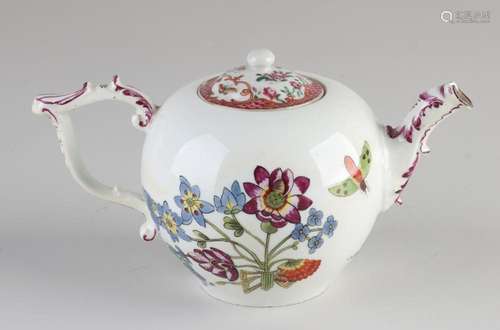 Antique Meissen teapot Ø 10 cm.