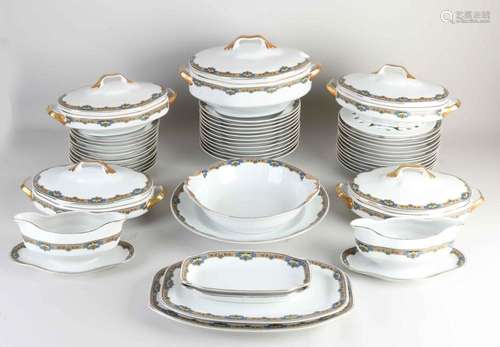 Large Czech dinner service