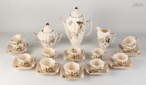 Antique German tea set, 1900