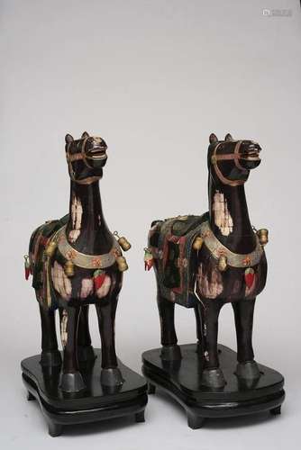 PAIR OF HORSES