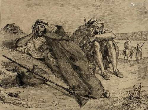 Eugene Delacroix (French, 1798–1863), ARABS FROM ORAN