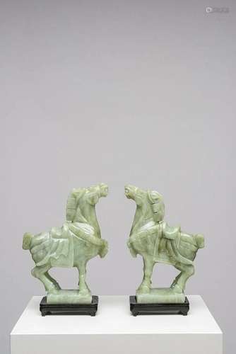 PAIR OF HORSES