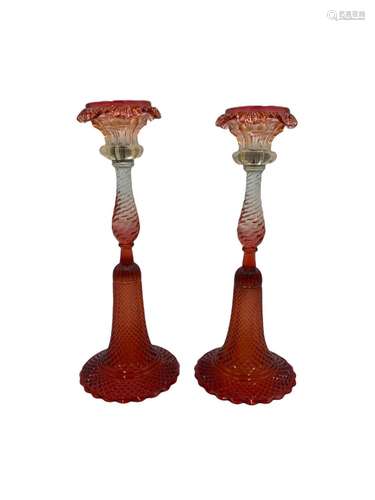 Baccarat style candlesticks