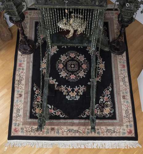 TABRIZ HAND KNOTTED RUG