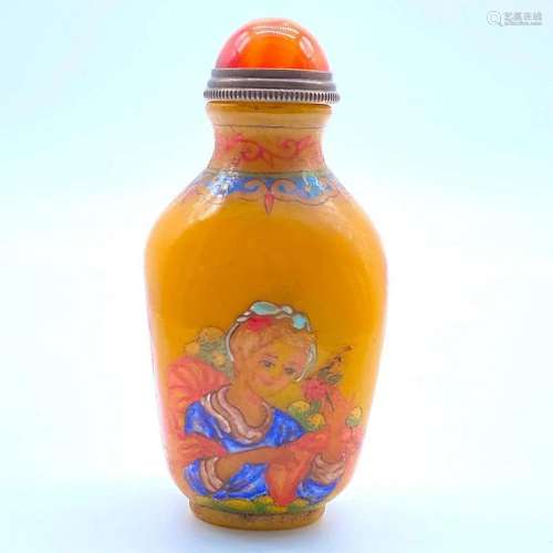 Exquisite Old Chinese Handmade Snuff Bottle