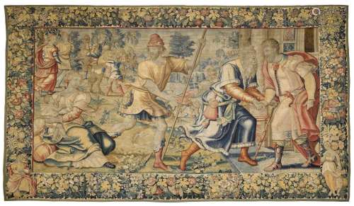 TAPESTRY, PROBABLY FROM A SERIES DEPICTING THE LIFE OF JACOB