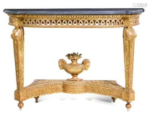 CARVED CONSOLE "AUX CARIATIDES"