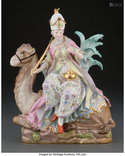 A Meissen Porcelain from the Allegories of the F