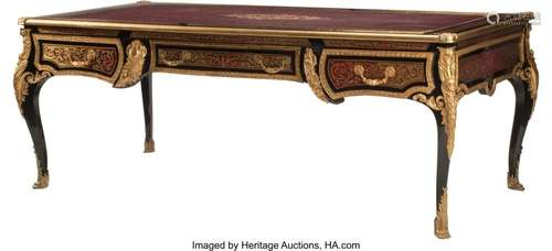 A Large French Louis XV-Style Gilt Bronze Mounte