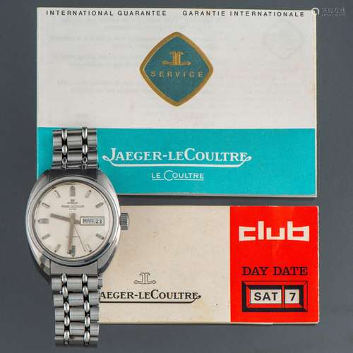 JAEGER LE COULTRE CLUB AUTOMATIC, Reloj de caballero en acer...