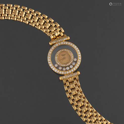 CHOPARD, Geneve, Reloj de Dama en oro amarillo de 18 kt con ...