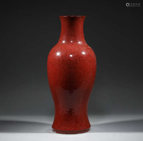 Qing Dynasty, wolf red bottle
