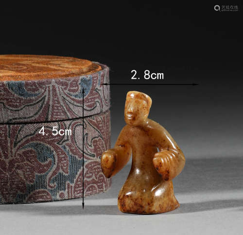 Ancient China, Hetian jade Figurines