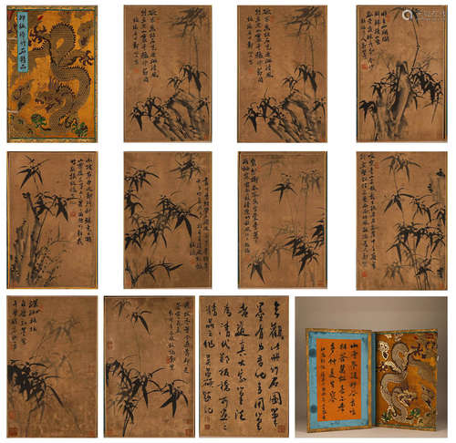 Zheng Banqiao, collection of bamboo and stone paintings