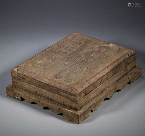 Liao Dynasty, wooden Scripture treasure chest