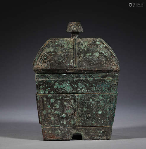 During the Shang and Zhou dynasties, bronze ritual vessels