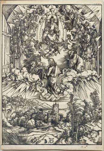 ALBRECHT DÜRER (1471 Nürnberg 1528) Johannes vor Gottvater u...