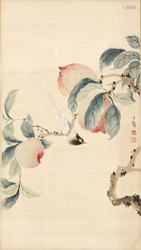 黄君璧 1898-1991 寿桃