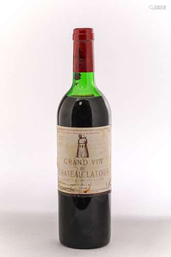 CHÂTEAU LA TOUR.1er grand cru classé.Pauillac. 1976.