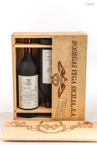 VEGA SICILIA UNICO. Reserve Speciale 1991/1994 et 1999 .