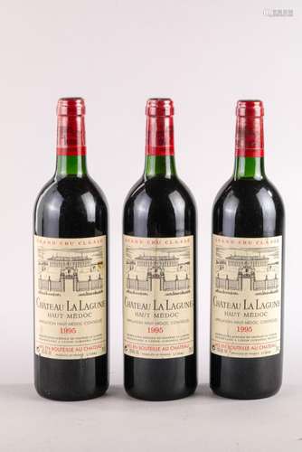 CHÂTEAU LA LAGUNE. 3 bouteilles.