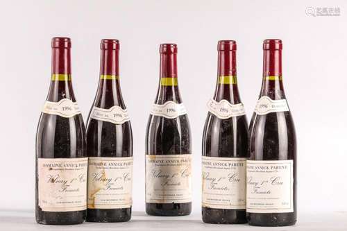 VOLNAY 1er cru.5 bouteilles. Cuvée Fremiet.Domaine Annick Pa...