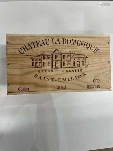 CHÂTEAU LA DOMINIQUE. 6 bouteilles.