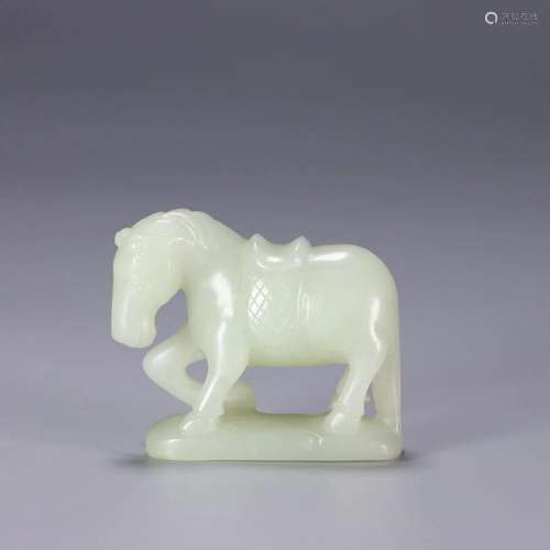 A Hetian Jade Horse