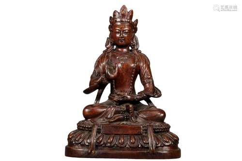 An Eaglewood Figure Of Bodhisattva