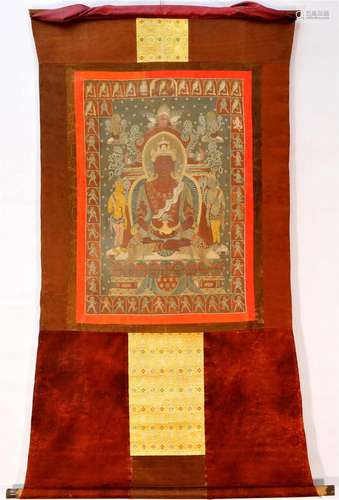 An Elegant Tibetan Tara Thangka