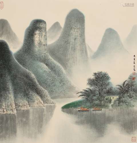 宋涤(b.1945) 山水