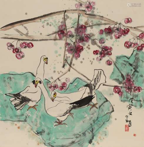 江文湛(b.1940) 千秋和平