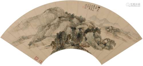 杨伯润(1837-1911) 山水
