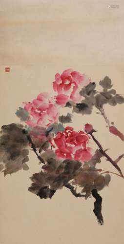 石鲁(1919-1982) 花卉