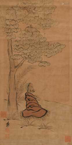 金农(款)(1687-1763) 人物