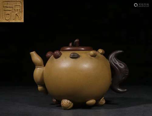 Chinese Zisha Teapot by Anji