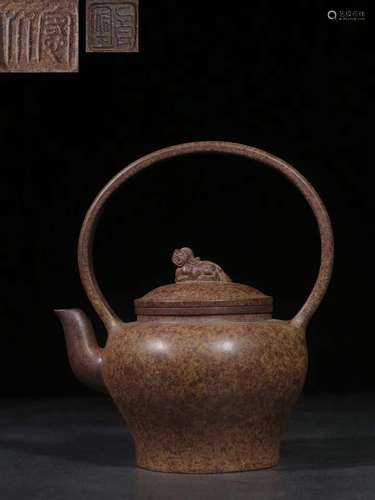 Chinese Zisha Teapot by Guoliang